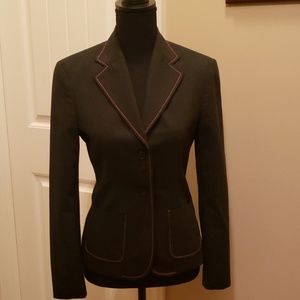 The Limited charcoal gray blazer